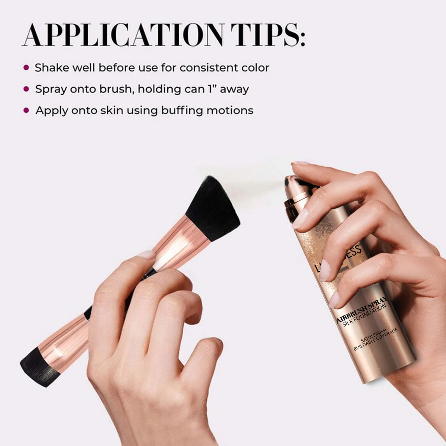 Airbrush Spray Silk Foundation - Image 6