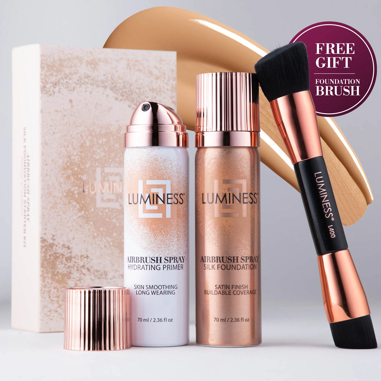 Airbrush Spray Silk Foundation Starter Kit - Image 15