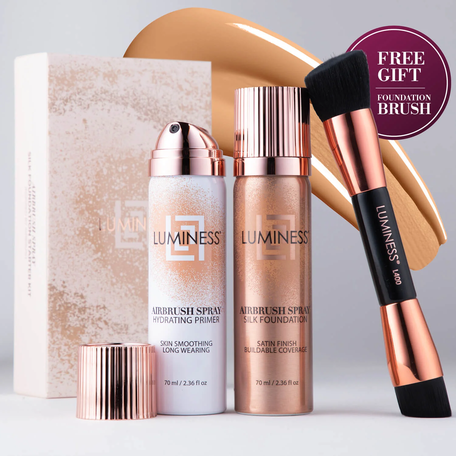 Airbrush Spray Silk Foundation Starter Kit - Image 16