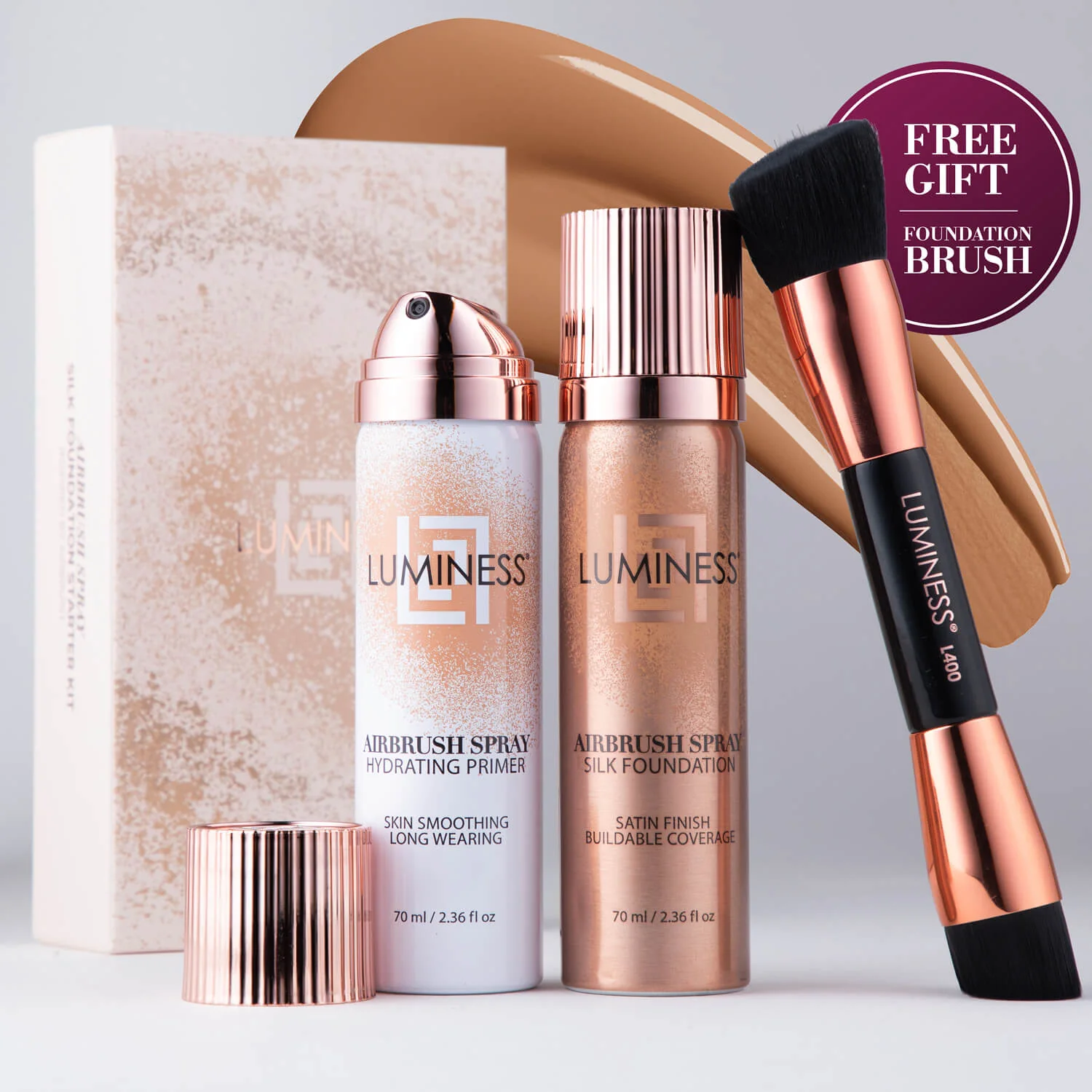 Airbrush Spray Silk Foundation Starter Kit - Image 19