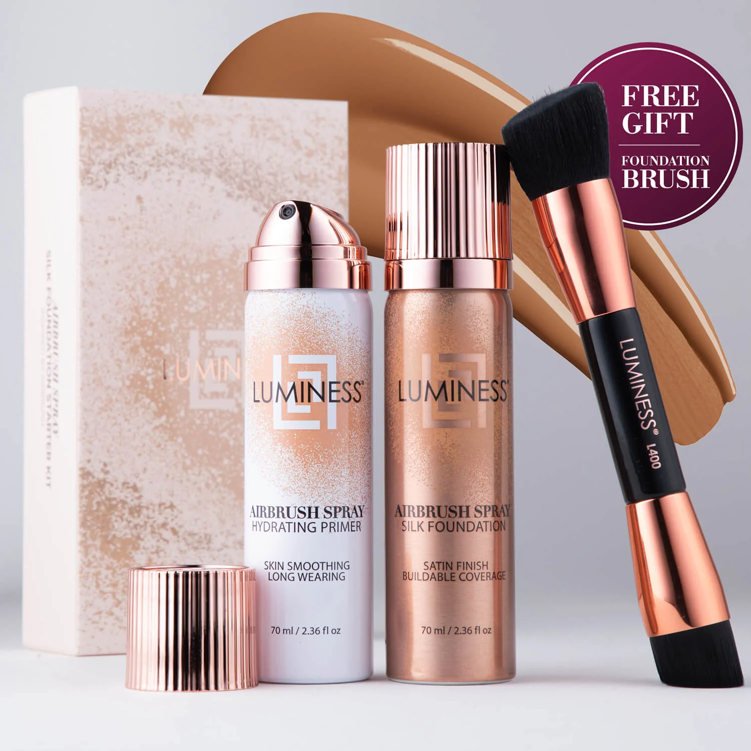 Airbrush Spray Silk Foundation Starter Kit - Image 20