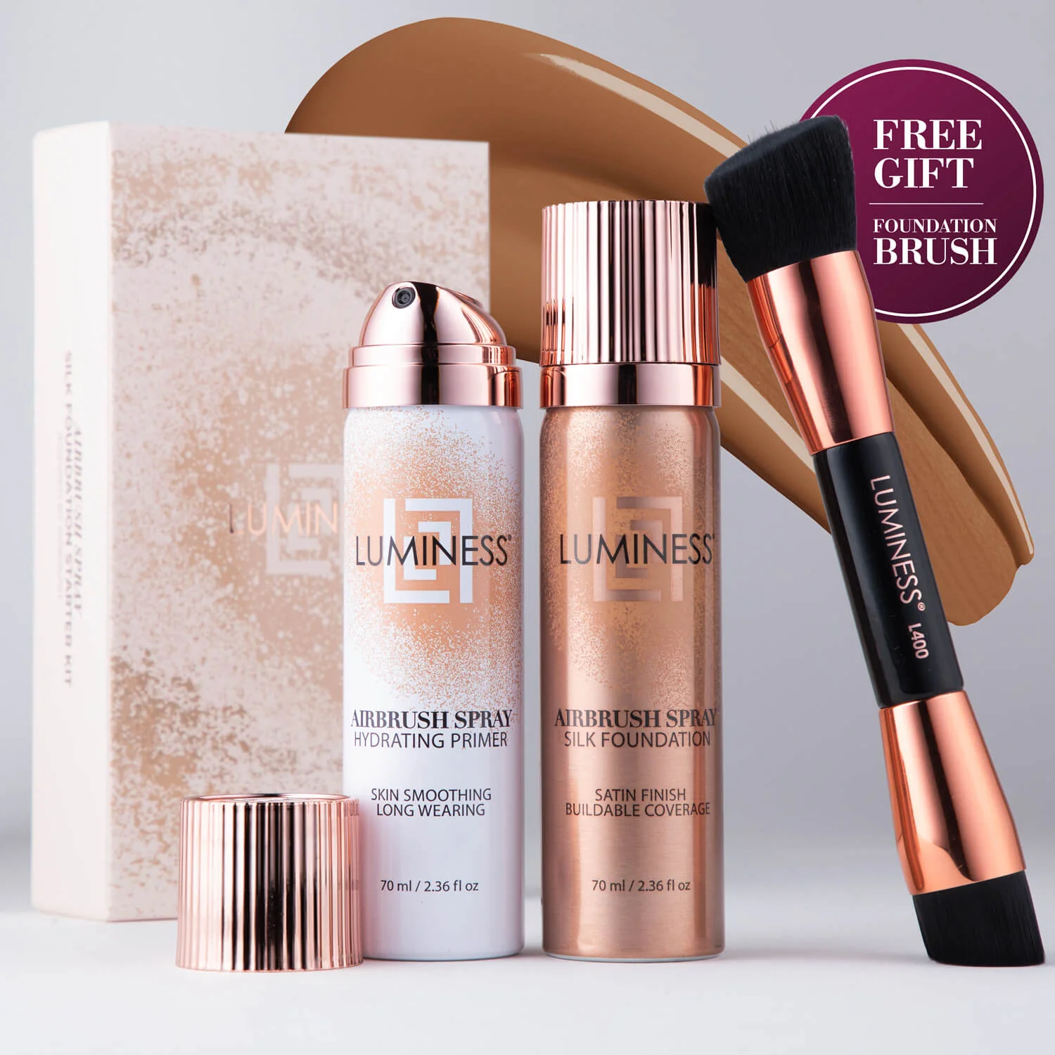 Airbrush Spray Silk Foundation Starter Kit - Image 21