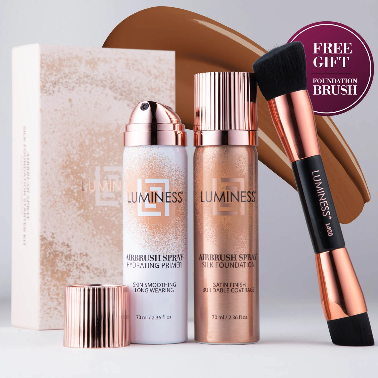 Airbrush Spray Silk Foundation Starter Kit - Image 23