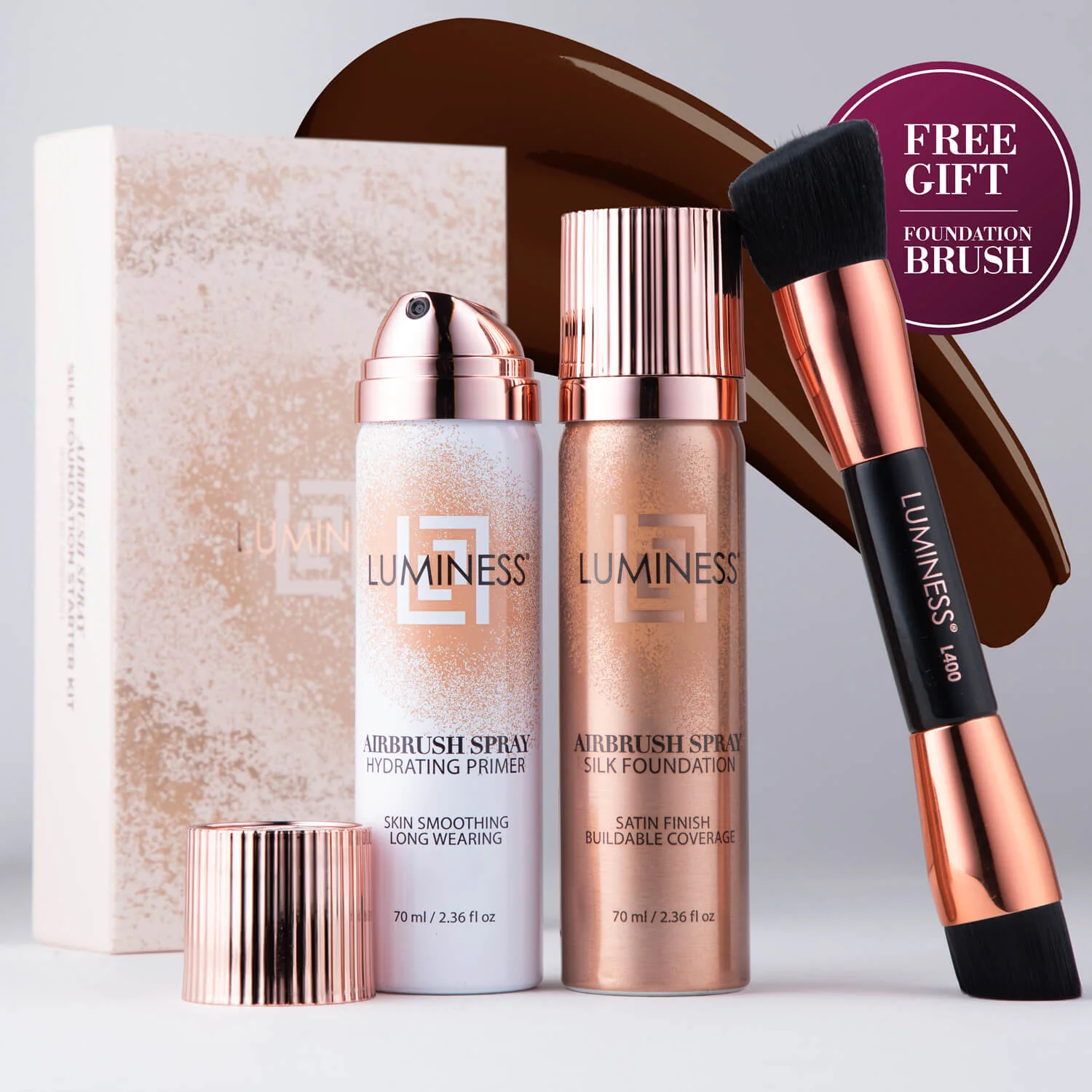 Airbrush Spray Silk Foundation Starter Kit - Image 26