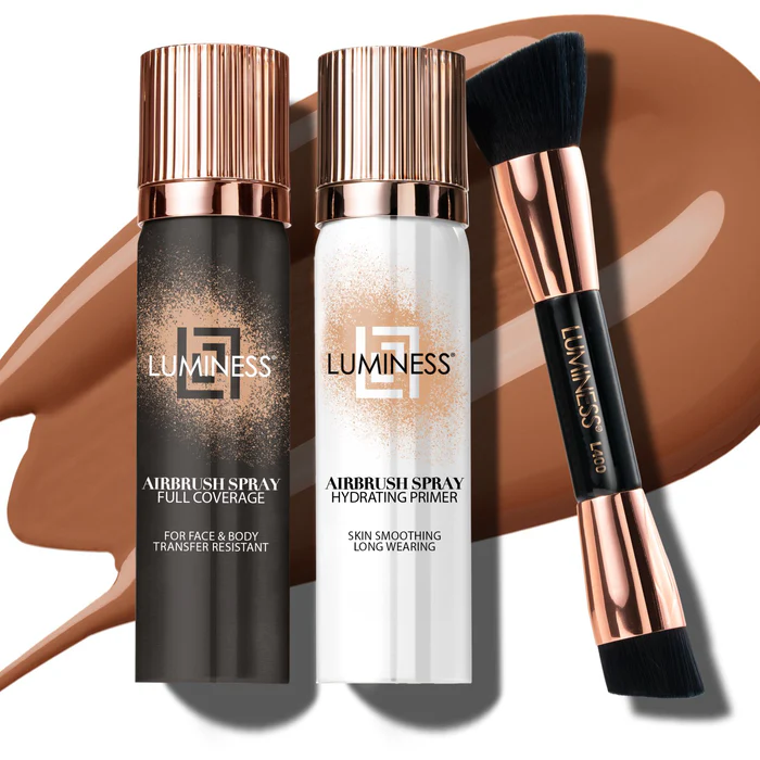 Airbrush Full Coverage Body & Face Foundation Starter Kit - Image 18