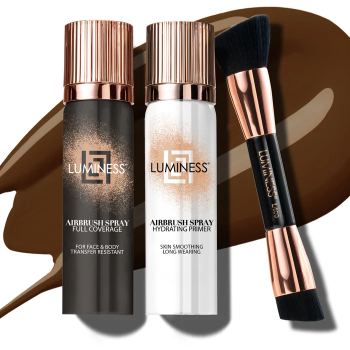 Airbrush Full Coverage Body & Face Foundation Starter Kit - Image 19