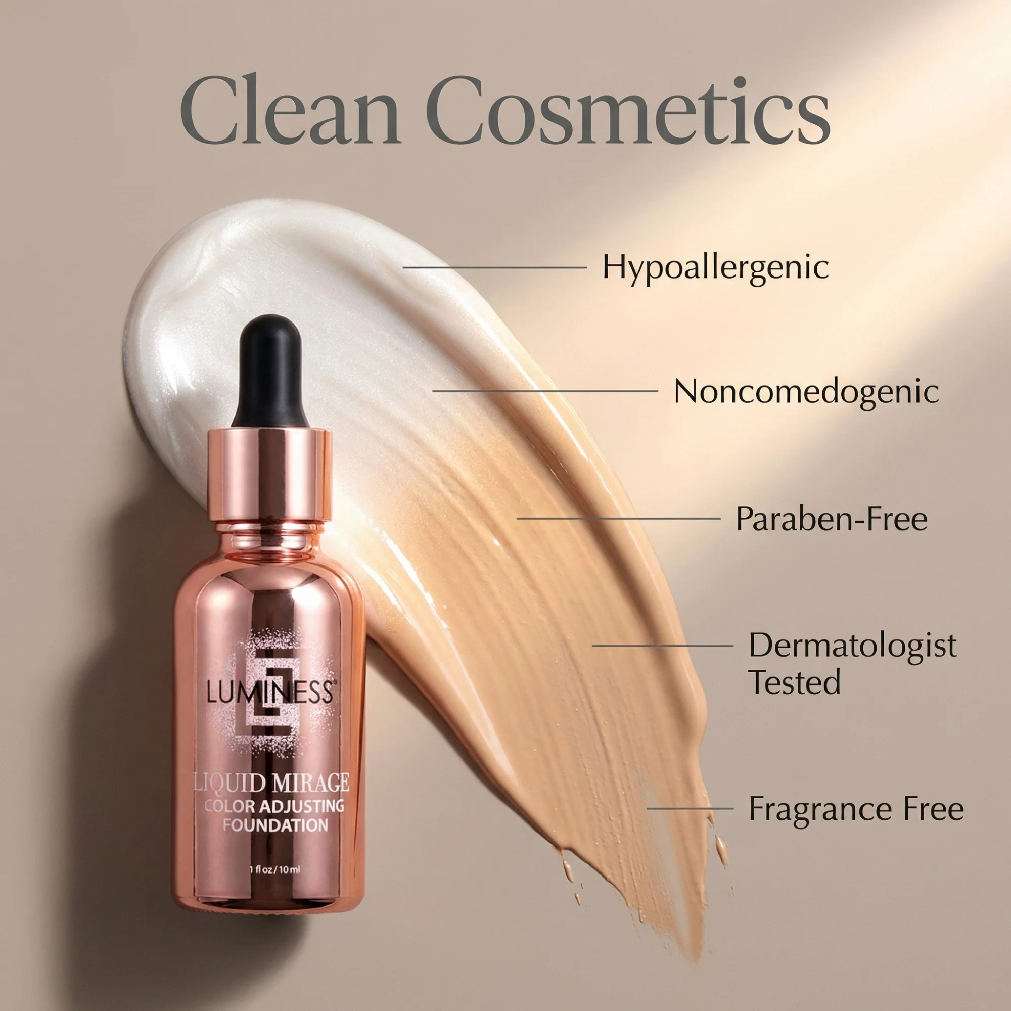 Liquid Mirage Color Adjusting Foundation + SPF50 - Image 5