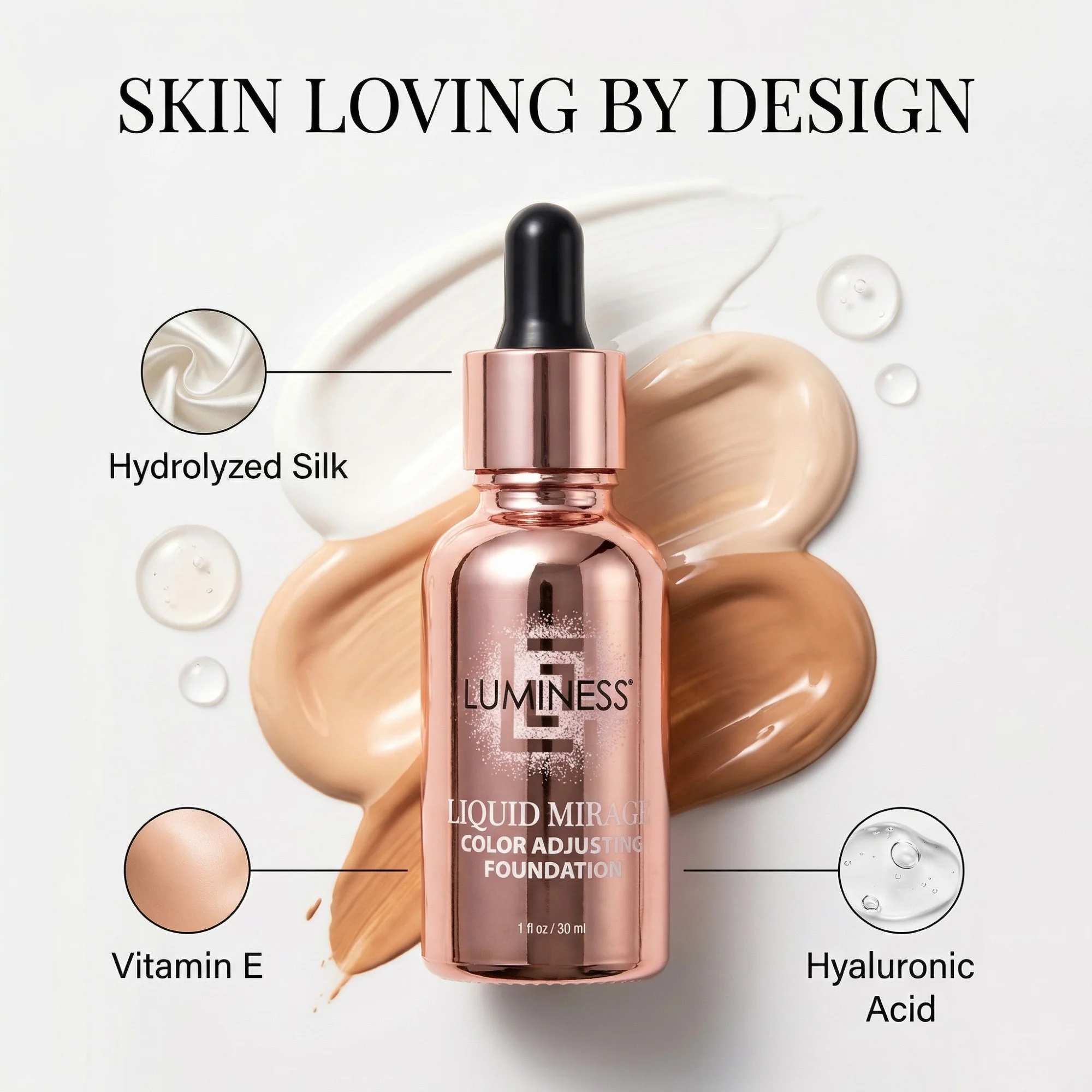 Liquid Mirage Color Adjusting Foundation + SPF50 - Image 7
